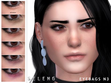 Seleng's Eyebags N3 Sims 4 Cc Bags Under The Eyes, Sims 4 Sleepy Eyes, Sims 4 Dark Circles Cc, Eye Bags Sims 4, Sims 4 Eye Bags Cc, Eye Bags Sims 4 Cc, Sims 4 Cross Eye Slider, Sims 4 Cc Eye Bags, Sims 4 Eye Bags