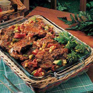 Old-Fashioned Swiss Steak Recipe.... This is soooo Good !!!! You'll love it!!! Best Swiss Steak Recipes, Old Fashioned Swiss Steak Recipe, Swiss Steak In Oven, Swiss Steak Recipes With Stewed Tomatoes, So Tender Swiss Steak, Swiss Steak Recipes, Swiss Steak, Cooking For Two, Beef Dinner