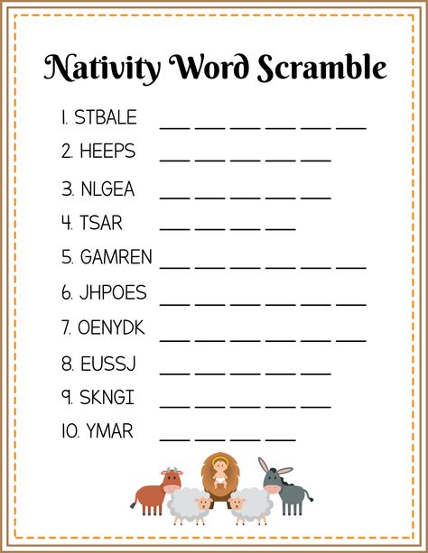 Christmas Nativity Nativity Worksheets For Kids, Nativity Treasure Hunt For Kids, Nativity Activity Sheets, Nativity Worksheets, Nativity Activities For Kids, Nativity Activities, Christian Christmas Activities, Nativity Activity, Nativity Coloring Pages