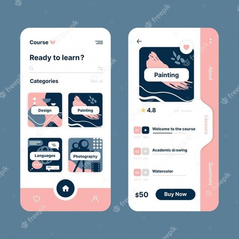 App Design Template, App Interface Design Inspiration, Phone App Design Layout, App Interface Design Templates, Technology App Design, App Homepage Design, Phone Ui Design, Phone App Design, App Design Ideas