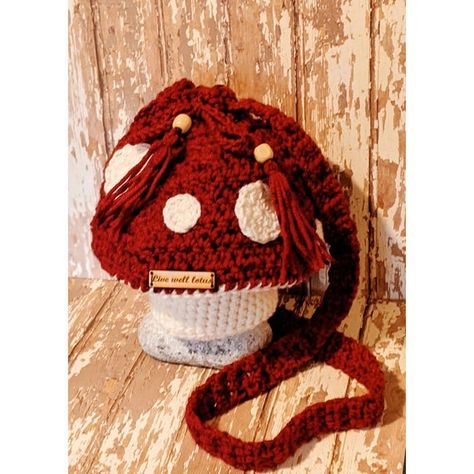 Crystal Dice, Crossbody Bag Pattern, Toddler Bag, Crochet Mushroom, How To Make Coasters, Pouch Pattern, Crochet Videos Tutorials, Simple Bags, Coin Pouch