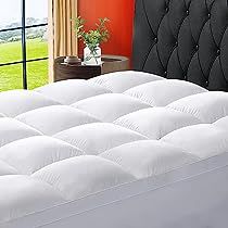 Pillow Top Mattress Pad, Thick Mattress Topper, Queen Mattress Topper, Twin Xl Mattress, Mattress Pad Cover, Plush Mattress, Soft Mattress, Queen Mattress Size, King Size Mattress