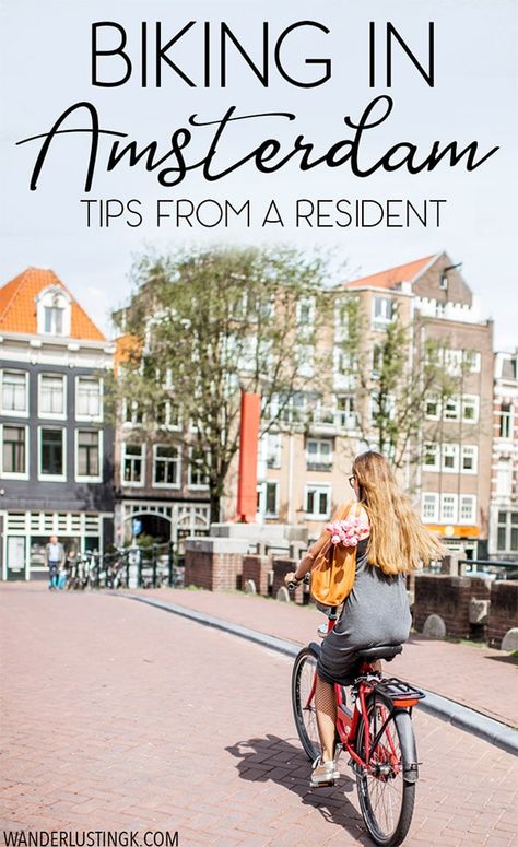 Amsterdam Packing List, Amsterdam Guide, Amsterdam Bike, Amsterdam Itinerary, Trip To Amsterdam, Summer Packing Lists, Amsterdam Travel Guide, Greenery Flowers, Visit Amsterdam