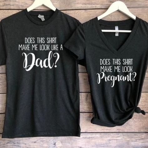 Does this shirt make me look like a dad, Boyfriend to Daddy, pregnancy announcement shirt, $14, pregnancy reveal shirt, couples baby announcement shirt, mommy daddy shirts #babystuff Pregnancy Info, Baby Kicking, Pregnancy Information, Pumping Moms, Baby Black, Baby Sleep Problems, Baby Arrival, Mom To Be, Pregnant Mom