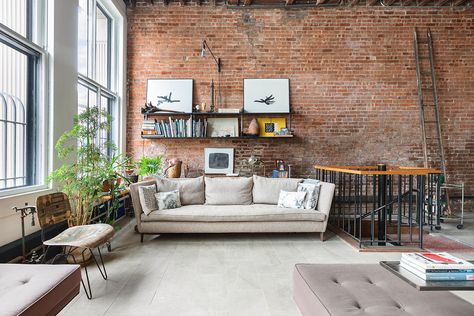 Loft With Windows, Brooklyn Style Interior, Brooklyn Cafe, Historic Windows, Bike Room, Fulton Street, Brooklyn Brownstone, Brooklyn Style, Brooklyn Heights