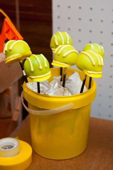 Construction Party Birthday Ideas. Perfect for a Rubble / PAW Patrol themed party! Construction Themed Birthday Party, Construction Baby Shower, Construction Theme Birthday Party, Construction Cake, Construction Theme Party, Paw Patrol Birthday Party, Construction Birthday Parties, Trucks Birthday Party, Construction Theme