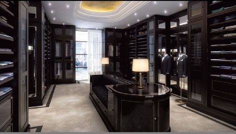 Walking Closet Ideas, Amazing Closets, Walk In Closet Design, Beautiful Closets, Luxury Closets Design, Clive Christian, Dream Closets, Room Closet, Closet Designs