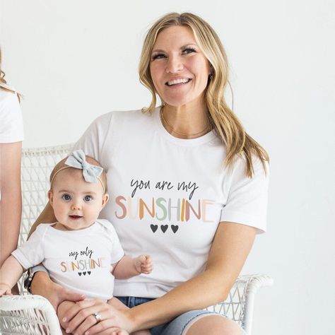 You Are My Sunshine, My Only Sunshine Set ☀️ Adorable handmade tees & onesies, perfect for you and bub! 👶💛 . . #YouAreMySunshine #MatchingOutfits #BubAndMeStyle #CuteAndComfy #HandmadeLove #AussieStyle #BubFashion #SunshineSet #StylishBubs #MamaAndMe #CutenessOverload #OnesieLove #HandcraftedWithLove #SweetMoments #PerfectPair #AdorableFashion My Only Sunshine, My Sunshine, You Are My Sunshine, Cuteness Overload, Matching Outfits, Perfect Pair, Onesies, Quick Saves