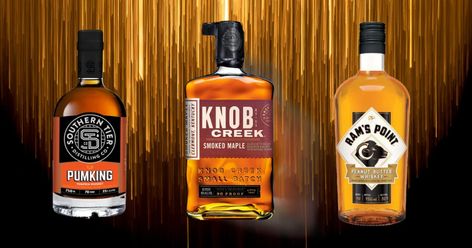 'Tis the season for flavored whiskeys that highlight the best of fall including apples, caramel, maple, and, yes, even pumpkin spice. Flavored Whiskey, Men's Journal, Ginger Spice, Cacao Beans, Sweet Pumpkin, Rye Whiskey, Candied Pecans, Beer Tasting, Caramel Flavoring