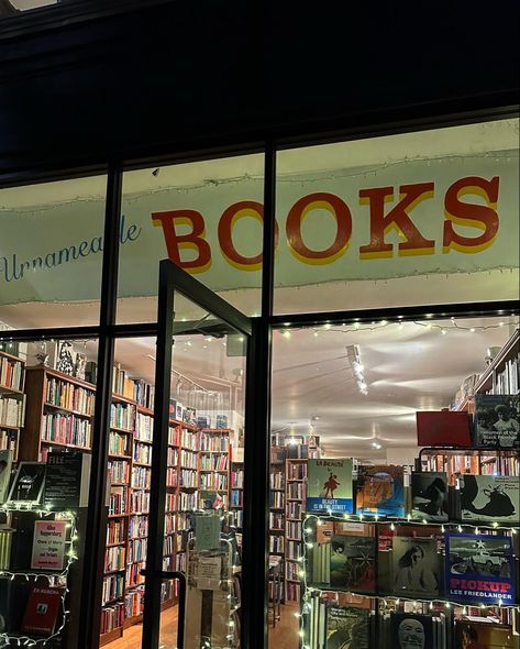 Brooklyn Bookstore, Cozy Bookstore, Bookstore aesthetic, bookstore at night, Bookstore NYC, Bookstore picture inspo, light academia inspo, city picture inspiration, bookstore at night picture inspo, holiday bookstore, books, book aesthetic Night Shift Book Aesthetic, Night Shift Annie Crown Aesthetic, Bookstore Worker Aesthetic, Night Shift Annie Crown, Working At A Bookstore Aesthetic, Night Shift Aesthetic, Brooklyn Bookstore, Book Vibes Aesthetic, Nyc Bookstore