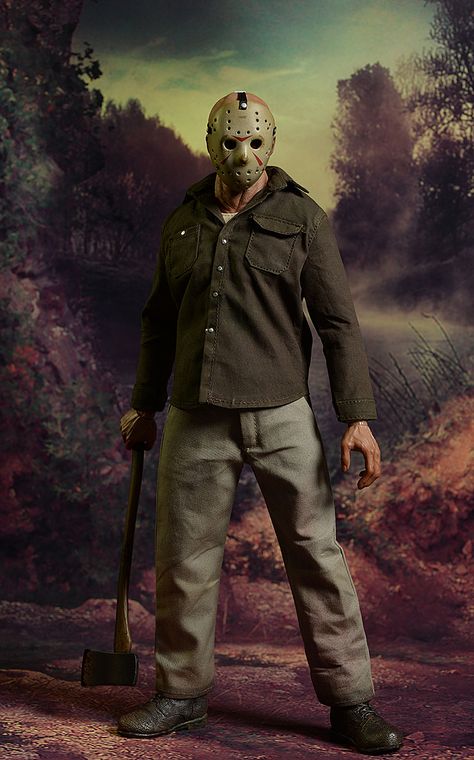 Friday The 13th Movie, Jason Voorhees Art, Jason Friday The 13th, Jason Friday, Michael Crawford, Jason Vorhees, Fröhliches Halloween, Horror Movie Icons, Horror Decor