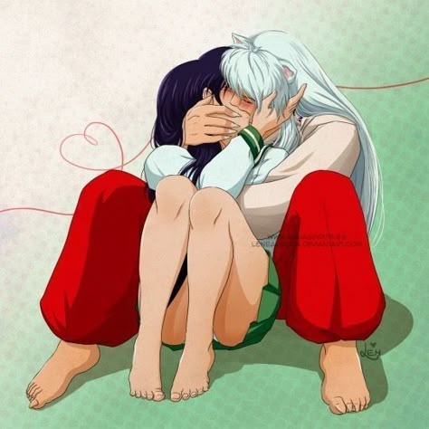 Amor Inuyasha, Inuyasha Funny, Inuyasha Love, Seshomaru Y Rin, Inuyasha And Sesshomaru, Inuyasha Fan Art, Kagome And Inuyasha, Kagome Higurashi, Dope Art