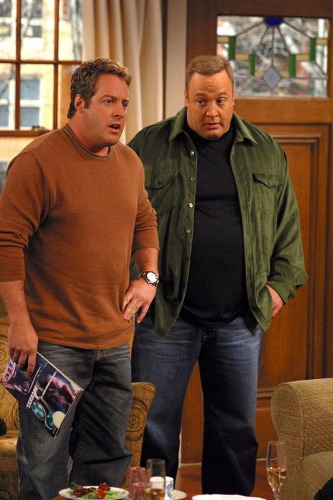 Gary Valentine, Famous Brothers, Plus Size Mens Fashion, Kevin James, Celebrity Siblings, King Of Queens, Big Men Fashion, Culture Club, All In The Family