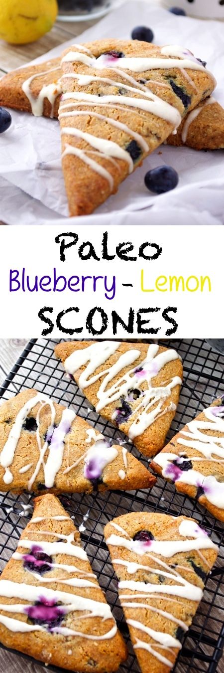 My favorite breakfast treat gets a healthy makeover! These blueberry-lemon scones are dairy-free, gluten-free, and grain-free. Enjoy one with a hot cup of coffee or tea for the perfect healthy breakfast! Healthy Scones, Blueberry Lemon Scones, Blueberry Scones Recipe, Lemon Scones, Perfect Healthy Breakfast, Apple Pancakes, Blueberry Scones, Dairy Free Options, Paleo Breakfast