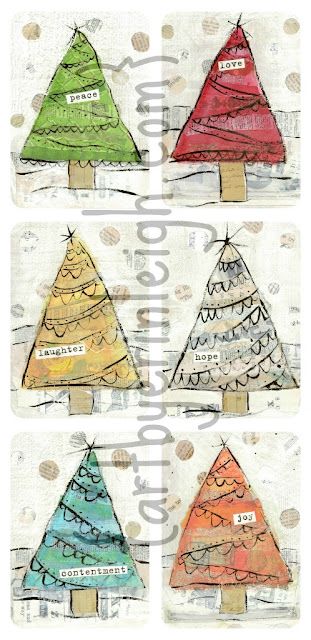 Christmas Mixed Media, Mixed Media Collage Art, Media Collage Art, Art Trading Cards, Christmas Mix, Mixed Media Art Canvas, Christmas Collage, Miniature Paintings, Paper Collage Art