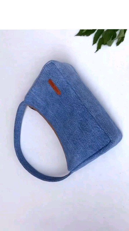 Clothing Brilliant | how to make denim mini pouch bag tutorial from old jeans @brilliantjeans #project #shorts #diy #sewinghacks #sewing #handbag #bags #making... | Instagram Mini Pouch Bag, Old Jeans Recycle, Jean Diy, Bag From Old Jeans, Jeans Tutorial, Sewing Handbag, Denim Bag Diy, Bags Making, Handmade Fabric Bags