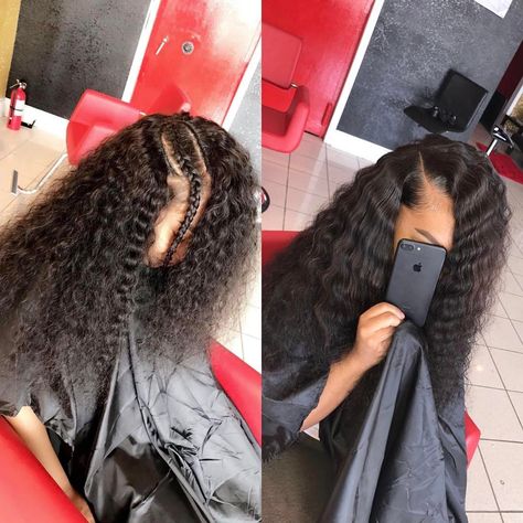 ✨If you want more pins like this follow me✨@babydolltayy Sew In Hairstyles, Mega Hair, Crochet Braids Hairstyles, Hair Laid, Braids Hairstyles, Deep Wave, Crochet Braids, Black Girls Hairstyles, Hair Waves