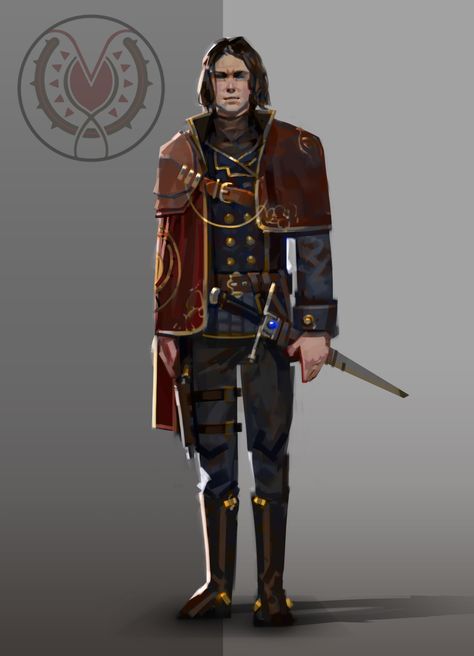 Royal Advisor Outfit, Sci Fi King, Royal Advisor, Post Apocalyptic Games, Rogue Assassin, Royal Guard, Fantasy Pictures, Dungeons And Dragons Homebrew, The Revenant