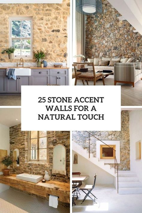 stone accent walls for a natural touch cover Stone Wall Interior Living Room, Faux Stone Wall Interior, Indoor Stone Wall, Cozy Contemporary Living Room, Wall Ideas For Living Room, Stone Wall Ideas, Stone Wall Living Room, Stone Wall Interior Design, Stone Wall Decor