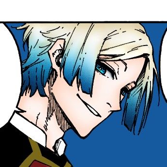 Micheal Kaiser Colored, Micheal Kaiser Manga Colored, Kaiser Blue Lock Colored Manga, Michael Kaiser Colored Manga, Kaiser Colored Manga, Kaiser Colored, Kaiser Blue Lock, Boys Dyed Hair, Kaiser Michael