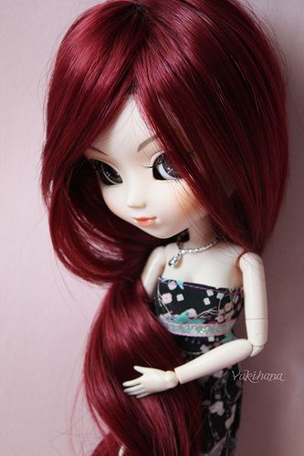 Tsubaki 03 | Flickr - Photo Sharing! Dark Pink Hair, Red Hair Doll, Red Hair Blythe Doll No Bangs, Blythe Doll Red Hair, Red Hair Blythe Doll, Red Curly Hair Blythe Doll, Blythe Doll Pink And Black Hair, Blythe Doll Dark Red Hair, Blythe Doll Red Hair Glasses