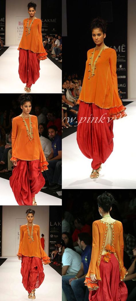 Navratri Outfits, Khatli Work, Patiyala Dress, Gaurav Gupta, Shoulder Jewelry, India Fashion Week, Kurti Patterns, Salwar Kamiz, Dressing Style