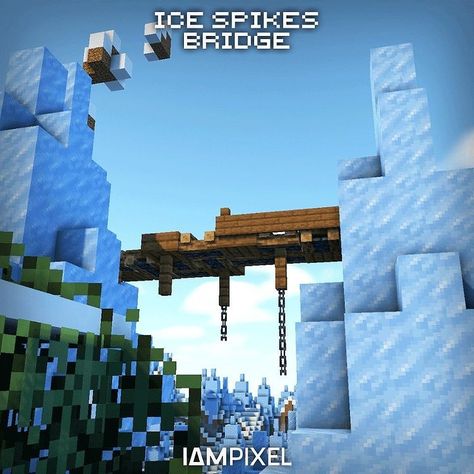 Snow Build Minecraft, Minecraft Snow Builds House, Snow Biome Builds Minecraft, Tundra Minecraft House, Minecraft Ice Village, Snowy Biome Minecraft House, Snow Minecraft Builds, Minecraft Ice Builds, Snow Builds