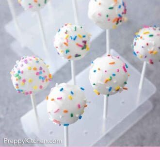 Cake Pops With Sprinkles, Perfect Cake Pops, Pumpkin Cake Pops, White Cake Pops, Sprinkles Birthday Party, Sprinkle Shower, White Cake Recipe, Birthday Cake Pops, Sprinkle Party