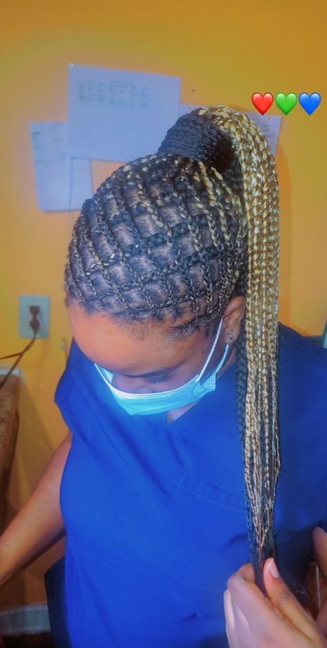 Braids Pineapple Braids, Braid Styles, The Back, Hair Wrap, Pineapple, Dreadlocks, Braids, Hairstyles, Hair Styles