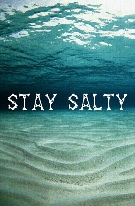 Stay Salty, Under The Ocean, 타이포그래피 포스터 디자인, Ocean Quotes, I Love The Beach, Beach Quotes, Under Water, Salt Life, Beach Living