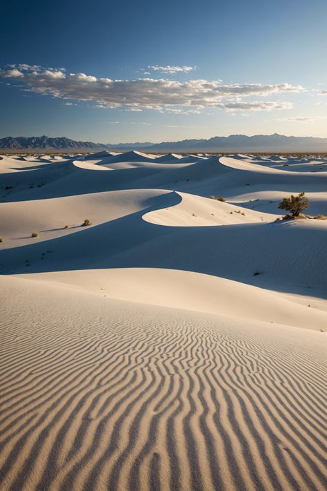 Dunes of Wonder: Exploring the Mystical White Sands of New Mexico White Sand New Mexico, White Sand National Park, New Mexico Aesthetic, White Sand Dunes, Aladdin Musical, New Mexico Landscape, White Sands New Mexico, White Sands National Park, Earth Fairy