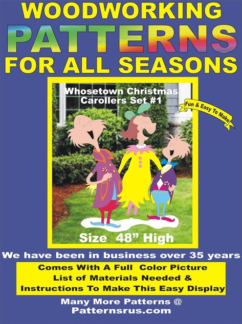 Grinch Yard Decorations, Yard Art Crafts, Making Patterns, Christmas Yard Art, Woodworking Patterns, Woodworking For Kids, Peanuts Christmas, Plywood Sheets, Halloween Displays