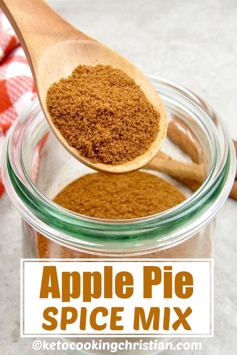 Pie Spice Recipe, Homemade Dry Mixes, Homemade Apple Pie Filling, Spice Blends Recipes, Homemade Apple Pie, Spice Mix Recipes, Apple Pie Spice, Gateaux Cake, Homemade Apple Pies