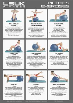 Pilates with fitball Yoga Ball Exercises, Stability Ball Exercises, Gym Ball, Workout Bauch, Latihan Yoga, Pilates Training, Yoga Beginners, Yoga Ball, Stability Ball