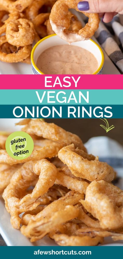 Easy Onion Rings Recipe, Easy Onion Rings, Gluten Free Onion Rings, Shopkins Bday, Rusk Recipe, Onion Rings Recipe, Gluten Free Sides, Gluten Free Appetizers, Dish Ideas