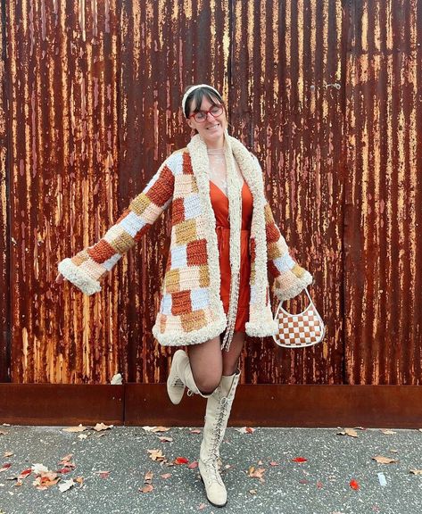 All Posts • Instagram Crochet Penny Lane Coat, Penny Lane Coat, Crochet Coat, Penny Lane, Crochet Granny, Rock Star, Crochet Fashion, Crochet Crafts, Crochet Ideas