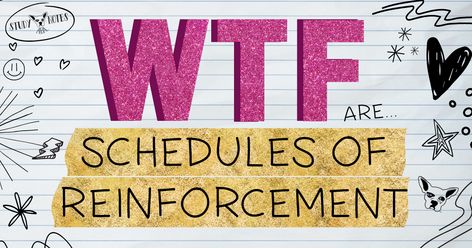 Trying to grasp which schedule is which, when to use one versus the other or simply trying to classify which is at play in an example? Let the bitches explain schedules of reinforcement SNABA style! The post Schedules of Reinforcement Explained appeared first on Study Notes ABA. Schedules Of Reinforcement, Rbt Exam, Token System, First Response, Never The Same, Lottery Tickets, Wrong Time, Task List, Simple Game