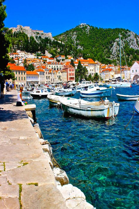 Mediterranean island hopping: The magic is off the mainland—islands in Croatia and Mykonos in Greece are unbelievable (saves for “Croatian islands” and “Mykonos” +96%) Aloita Resort, Hvar Croatia, Voyage Europe, Croatia Travel, The Fort, Destination Voyage, Future Travel, Zagreb, Macedonia