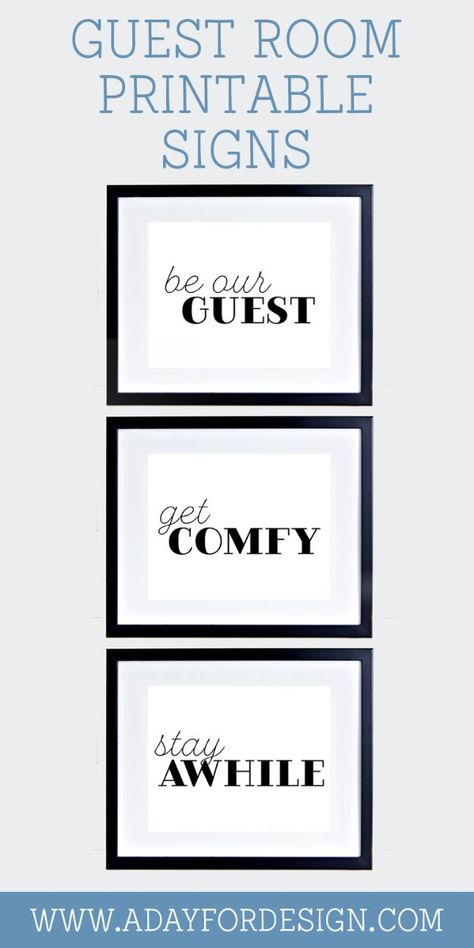 Free Printables For Your Walls - Guest Room Printable Signs - Easy Canvas Ideas With Free Downloadable Artwork and Quote Sayings - Best Free Prints for Wall Art and Picture to Print for Home and Bedroom Decor - Signs for the Home, Organization, Office - Quotes for Bedroom and Kitchens, Vintage Bathroom Pictures - Downloadable Printable for Kids - DIY and Crafts by DIY JOY #wallart #freeprintables #diyideas #diyart #walldecor #diyhomedecor http://diyjoy.com/best-free-printables-wall-art Vintage Bathroom Pictures, Guest Wifi, Home Office/guest Room, Kids Room Sign, Bedroom Frames, Bedroom Quotes, Mini Signs, House Guests, Inside House