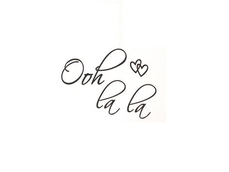 oh la la Paris Quotes, French Ephemera, Ooh La La, Paris Theme, French Words, Vinyl Wall Decals, Sticker Art, Vinyl Wall, Inspire Me