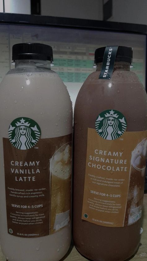 Iced Coffee Bottle, Starbucks Frappuccino Bottles, Drinks Fridge, Secret Starbucks Drinks, Frappuccino Bottles, Bebidas Do Starbucks, Starbucks Coffee Drinks, Starbucks Frappuccino, Grocery Foods