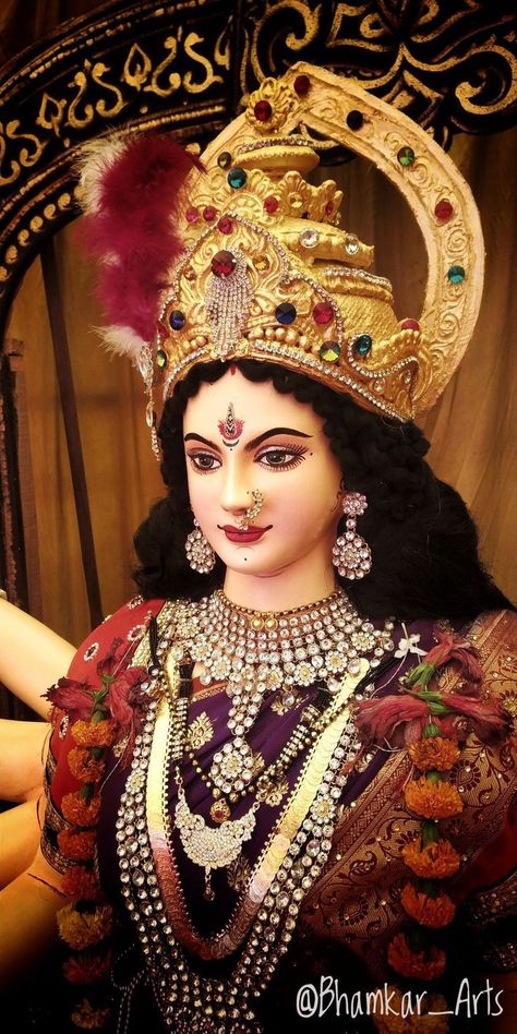 Meldi Sarkar, Durga Chalisa, Navratri Wallpaper, Jai Maa Durga, Lord Durga, Durga Photo, Maa Image, Ganesh Ji Images, Maa Durga Photo