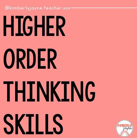 Higher-order questions are those that the students cannot answer just by simple recollection or by reading the information “verbatim” from the text. Higher-order questions put advanced cognitive demand on students. They encourage students to think beyond literal questions. Find my high order thinking skills reasources for gifted and talented students in my store. Activities For High School Students, Writing Argumentative Essays, Activities For High School, Ielts Essay, Higher Order Thinking Questions, Gifted And Talented, Critical Thinking Activities, Higher Order Thinking Skills, Higher Order Thinking