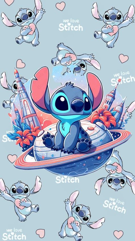 #stitch #welovestitch Disney Stitch Tattoo, Lilo And Stitch Tattoo, ليلو وستيتش, Tela Iphone, Stitch Tattoo, Whatsapp Wallpaper Cute, Pop Art Images, Lilo And Stitch Drawings, Lilo Et Stitch