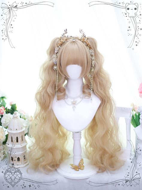 This price is for a wig only, others are not included. Hair Length:Chin LengthWig Bangs:Air Bangs / Wispy BangsWig Details:Heat-resistant Synthetic Fiber / Natural Top / Net Closed Wefted Cap Construction / Wavy Size Free Size Hair Length 25-30 Ponytails Length 80-85 Blue Ombre Wig, Design Hairstyle, Bangs Wispy, Short Straight Wig, Cool Hair Designs, Double Ponytail, Air Bangs, Top Net, Club Hairstyles