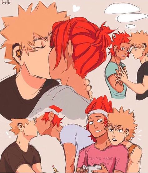 Bnha Kiribaku, Bnha Memes, Kirishima Eijirou, Bee And Puppycat, Lgbt Art, My Hero Academia Episodes, Art Archive, Critical Role, Hero Academia Characters