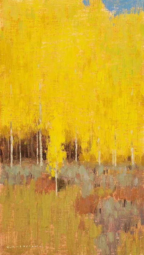 House Garden Landscape, Trees In Autumn, Abstract Tree Painting, 수채화 그림, Modern Art Paintings, Landscaping Tips, Autumn Painting, Abstract Art Landscape, Garden Landscape