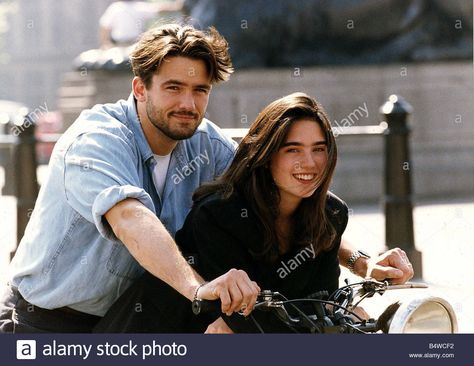 Download this stock image: Bill Campbell Actor and Jennifer Connolly Actress stars in the film Rocketeer - B4WCF2 from Alamy's library of millions of high resolution stock photos, illustrations and vectors. Billy Campbell, Bill Campbell, Jennifer Campbell, Miley Cyrus Style, Jennifer Connelly, Live News, Hollywood Stars, American Women, Miley Cyrus