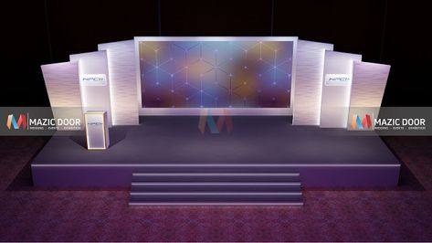 Conference Stage Design 4 Conference Stage Design, Conference Stage, Stage Backdrop Design, Interior Architecture Sketch, Concert Stage Design, Dreams To Reality, Corporate Event Design, Furniture Design Sketches, Interior Design Renderings