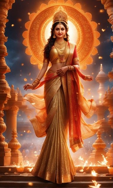 Sari India, Durga Ji, Kali Mata, Banner Background Hd, Lehenga Designs Simple, Indian Goddess, Queen Costume, Goddess Artwork, Beautiful Goddess